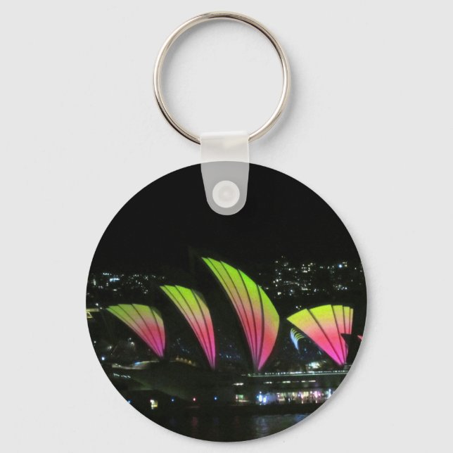 sydney opera vivid nyckelring (Framsida)