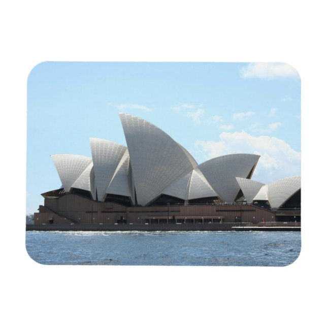 Sydney operahouse fexible magnet (Horisontell)