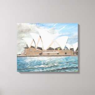Sydney operahus canvastryck