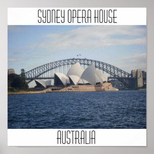 Sydney operahus poster