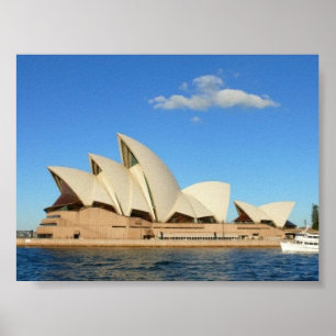 Sydney operahus poster