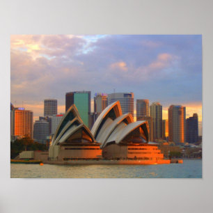 Sydney operahus poster