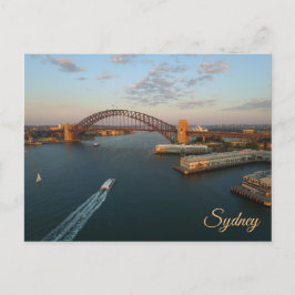 Sydney Postcard - Flygfoto till Sydney Harbour Vykort