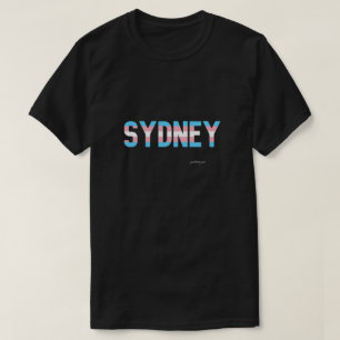 Sydney Pride Transgender Flagga T Shirt