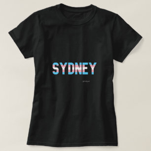 Sydney Pride Transgender Flagga T Shirt
