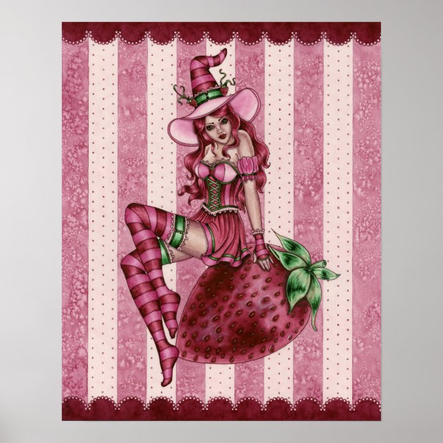 Sydney - Strawberry Witch - Poster (Framsidan)