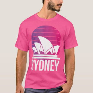 Sydney Sunrise Opera House in Australia South Wale T Shirt