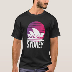 Sydney Sunrise Opera House in Australia South Wale T Shirt