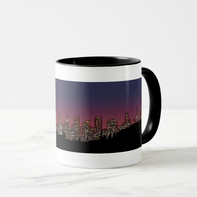 Sydney Sunset Mugg (Framsida höger)
