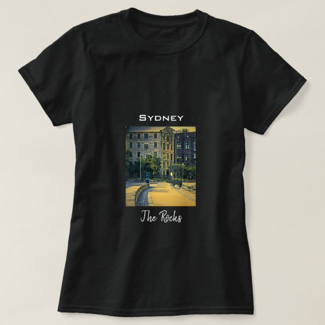 Sydney The Sten scenresa T Shirt (Design framsida)