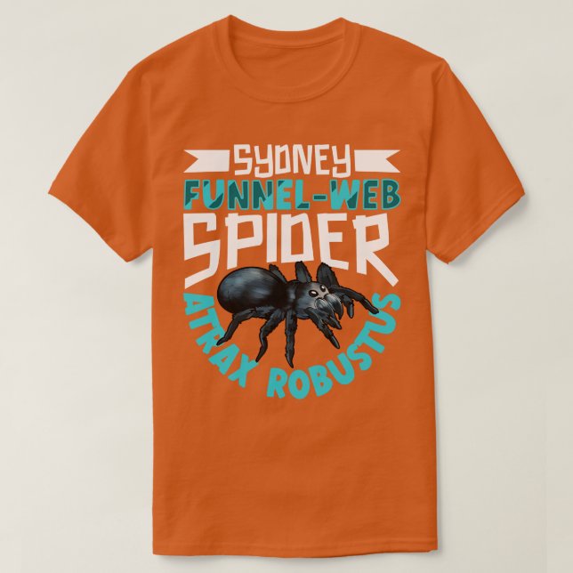 Sydney Trnel webben spider T Shirt (Design framsida)