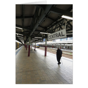 Sydneys centrala Station Hälsningskort