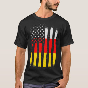 Sydossetien och Amerika Flagga Ossetien Amerika T Shirt