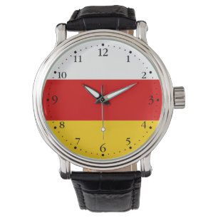 Sydossetiens flagga armbandsur