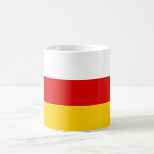 Sydossetiens flagga kaffemugg