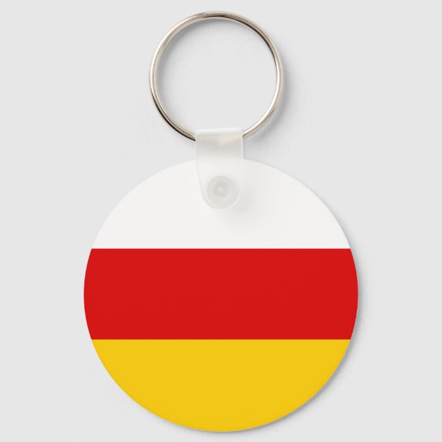 Sydossetiens flagga nyckelring (Framsida)
