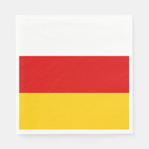 Sydossetiens flagga pappersservett