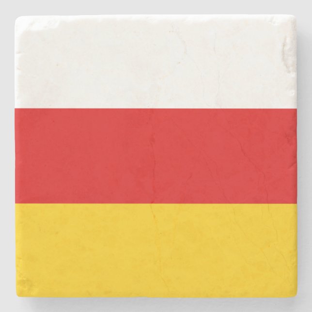 Sydossetiens flagga stenunderlägg (Framsidan)