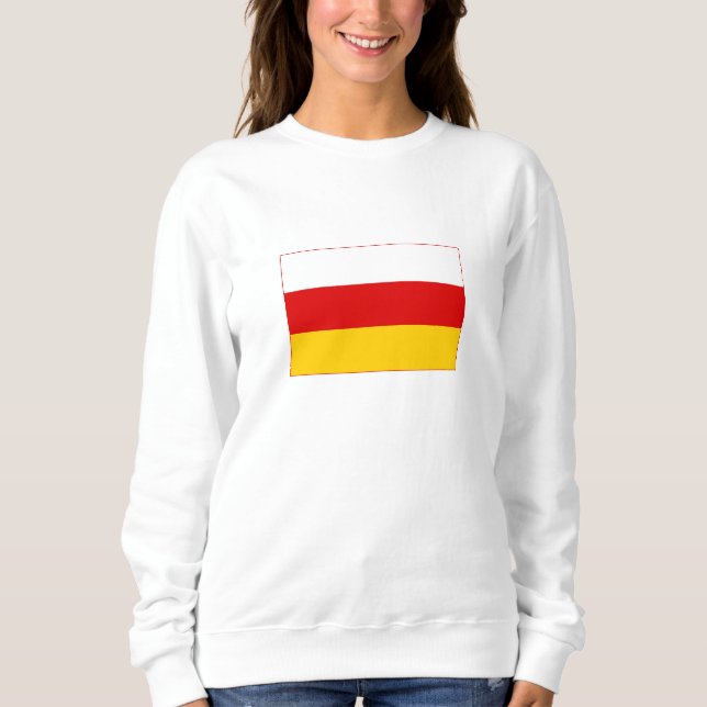 Sydossetiens flagga t shirt (Framsida)