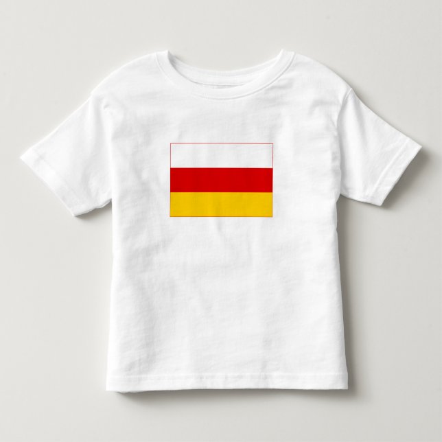 Sydossetiens flagga t shirt (Framsida)