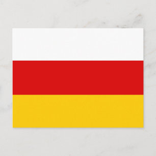 Sydossetiens flagga vykort