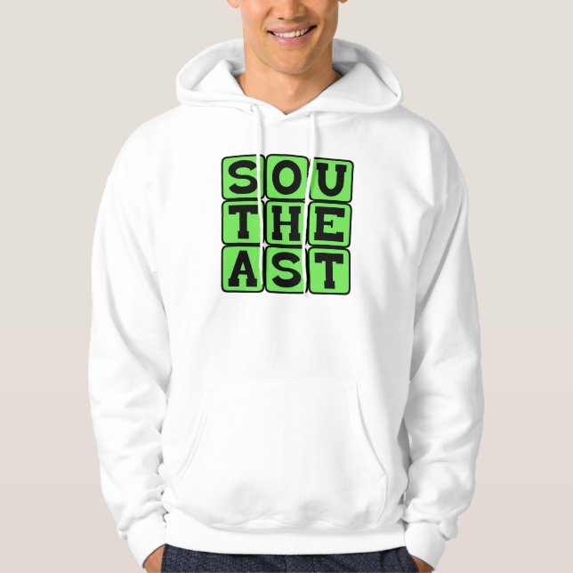 Sydost, region i USA Sweatshirt (Framsida)