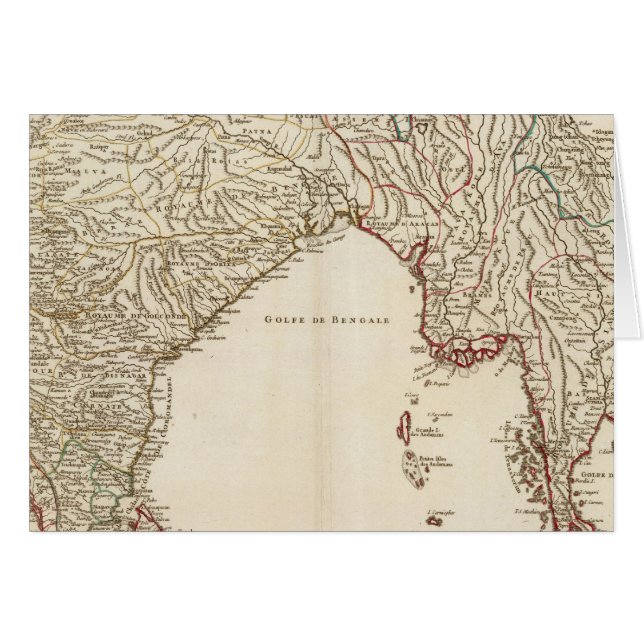 Sydostasien 2 hälsningskort (Framsidan Horizontal)