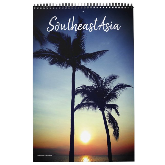 sydostasien (med platser) 2027 kalender (Omslag)