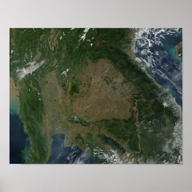 Sydostasien Poster (Framsidan)