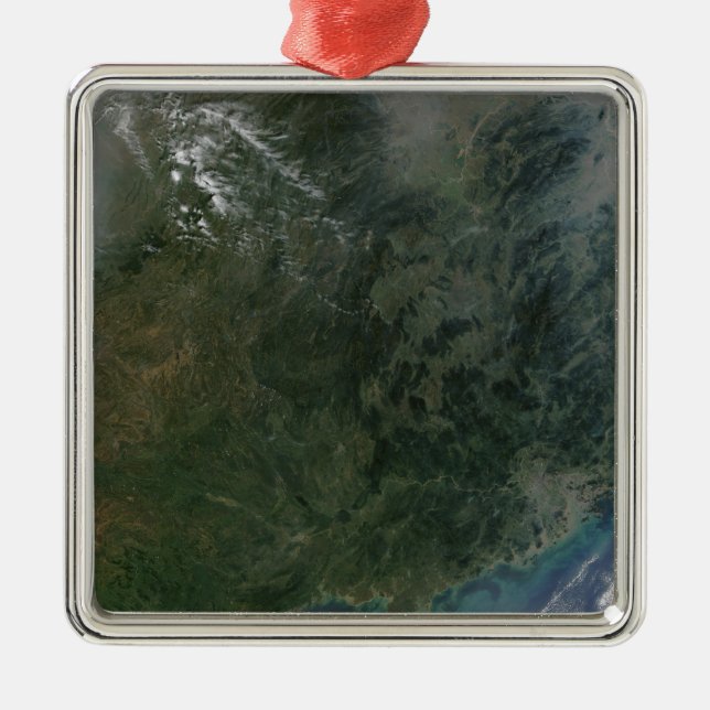 sydostlig China Julgransprydnad Metall (Framsidan)