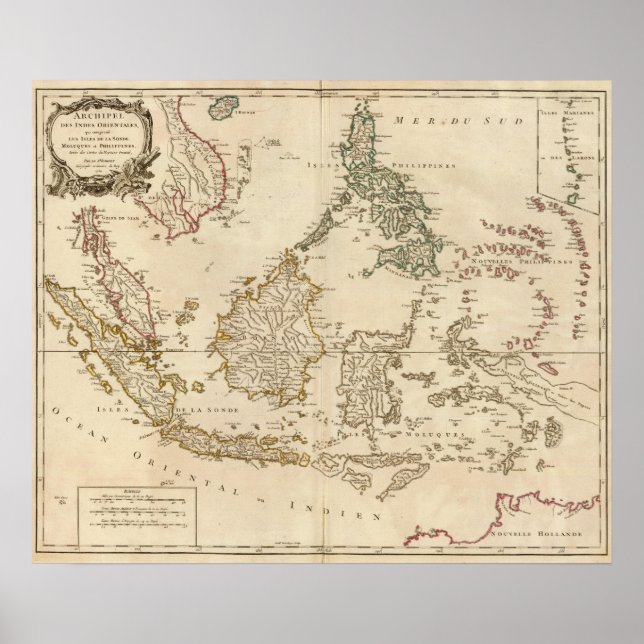 Sydöstra Asien 3 Poster (Framsidan)