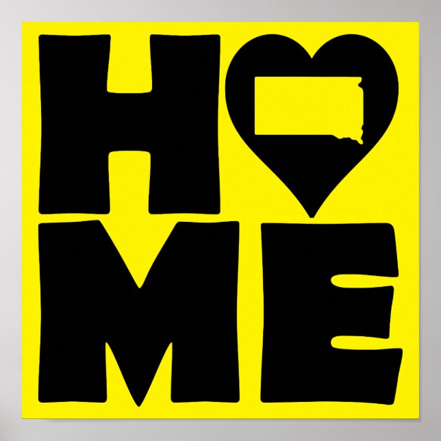 Sydosttecken för hemmakontoret för hemmabontot poster (Framsidan)