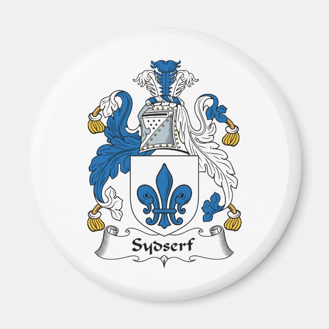 Sydserf Family Crest Magnet (Framsidan)