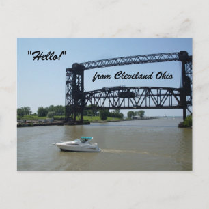 SYDSIDAN AV ERIESIÖN Cleveland vykort