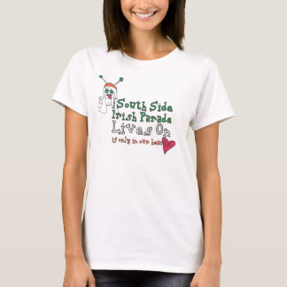 Sydsidan Irländska Parad lever på Tee Shirt