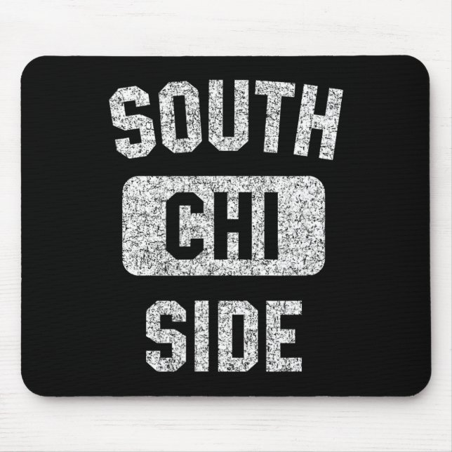 Sydside Chi Gym Stil Distress White Print Musmatta (Framsidan)