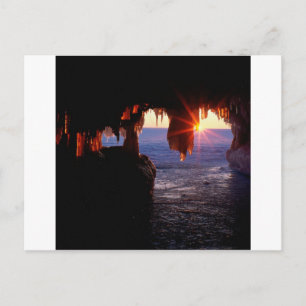 Sydsjögrottor Apostle Islands Wisconsin Vykort
