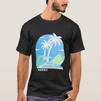 Sydsjön Hawaii Handflatan T Shirt