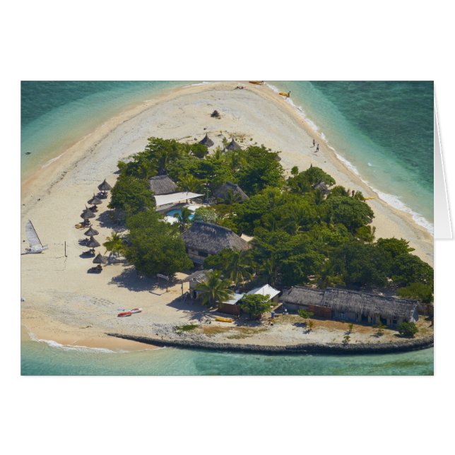 Sydsjön, Mamanuca-öarna, Fiji Hälsningskort (Framsidan Horizontal)