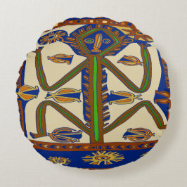 Sydsjön Samoa Man Rund Kudde