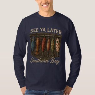 Sydstatsfiske Rustik Jakt T Shirt