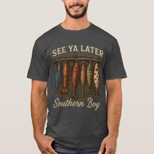 Sydstatsfiske Rustik Jakt T Shirt