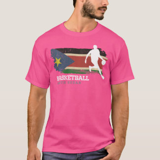 Sydsudan Basketball Team B-Boll Manar Basketball T Shirt