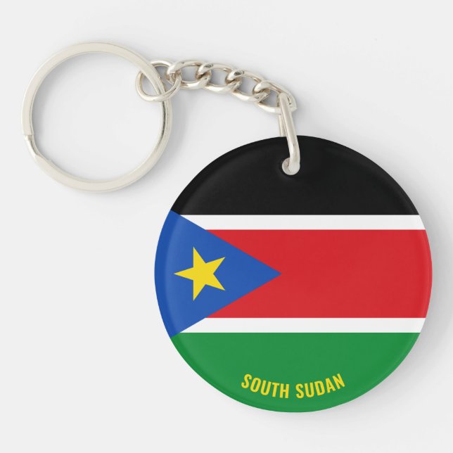 Sydsudan Flagga Charming Patriotic (Framsidan)