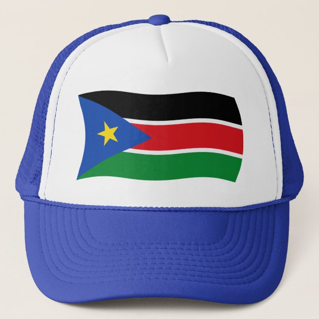 Sydsudan Flagga Hatt Keps (Framsida)