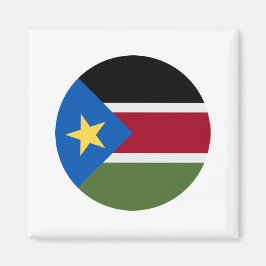 Sydsudan Flagga Magnet