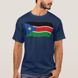 Sydsudan Flagga Tröja