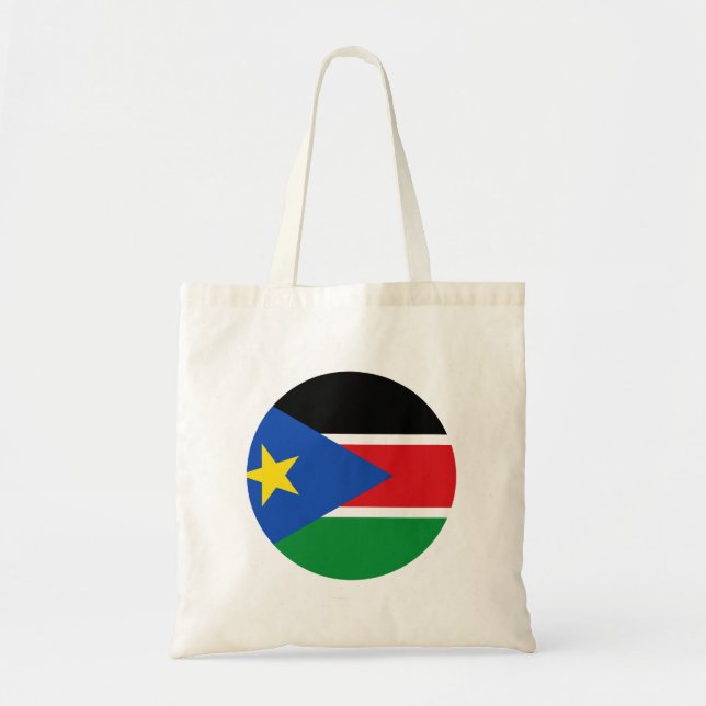Sydsudan Flagga Tygkasse (Framsidan)