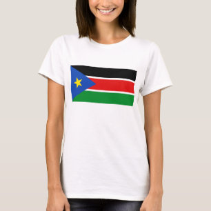 Sydsudan Flagga x Karttröja Tröja