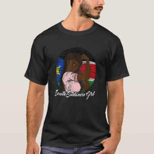 Sydsudanesisk Flagga Sydsudan Sydsudanesisk Gir T Shirt